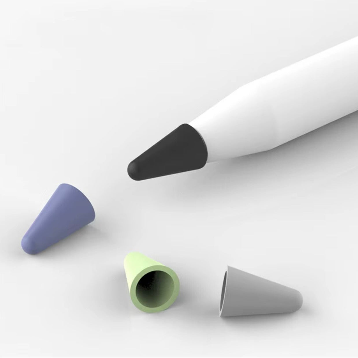 أغطية حماية رأس Apple Pencil من السيليكون | Protecteurs de Pointe en Silicone pour Apple Pencil | Apple Pencil Silicone Tip Covers