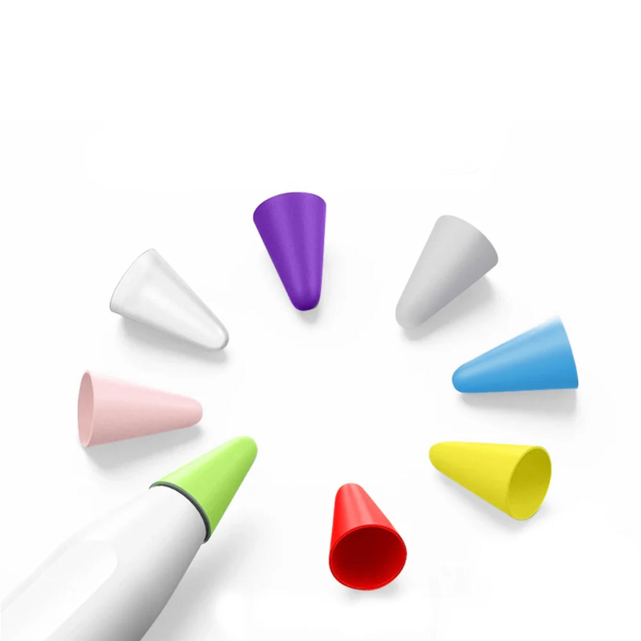 أغطية حماية رأس Apple Pencil من السيليكون | Protecteurs de Pointe en Silicone pour Apple Pencil | Apple Pencil Silicone Tip Covers